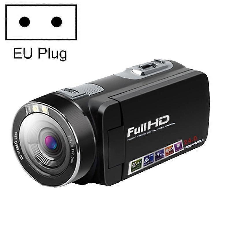 1080P 24MP Foldable Digital Camera EU Plug