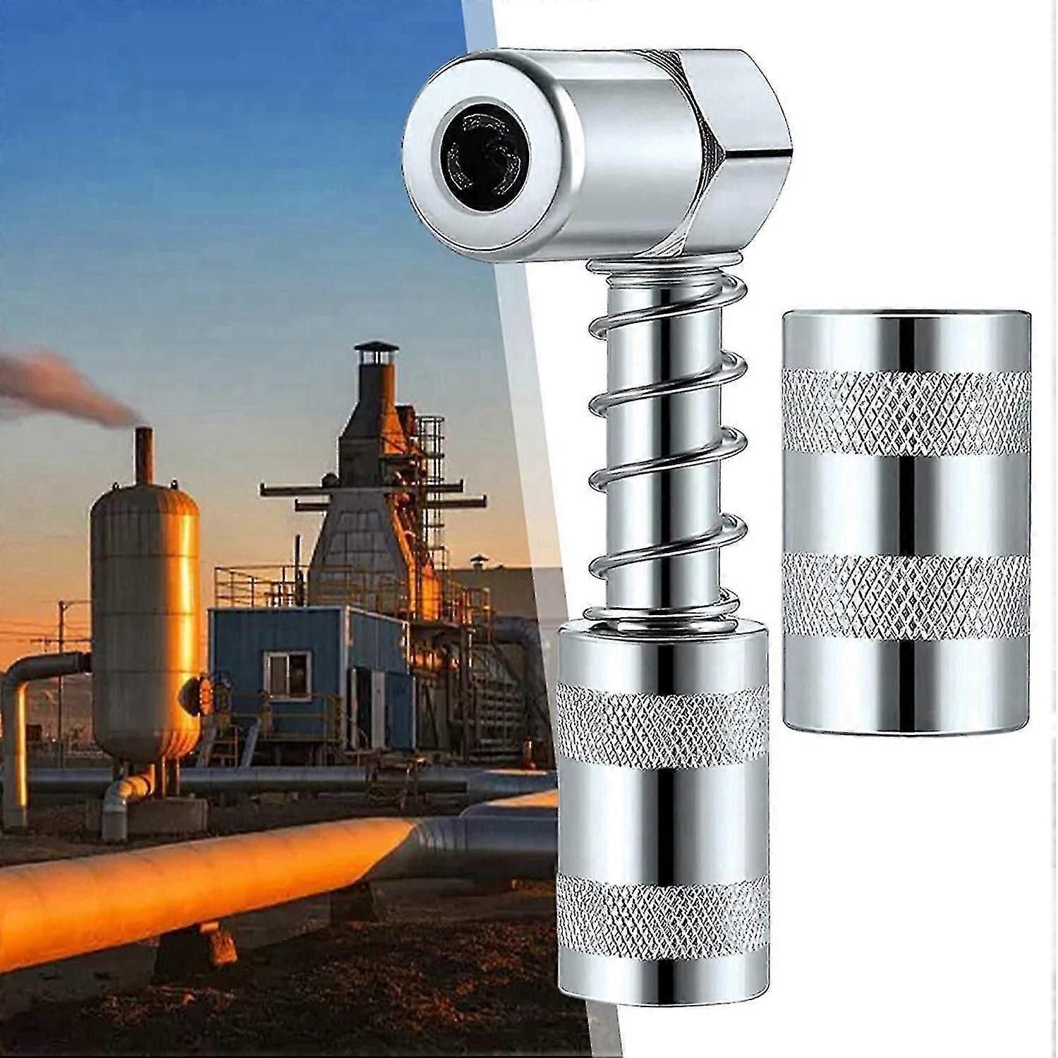 Grease Nozzle Adapter Grease - Accessory Grease Coupler Adapter with Sleeve 3 Grease Tool