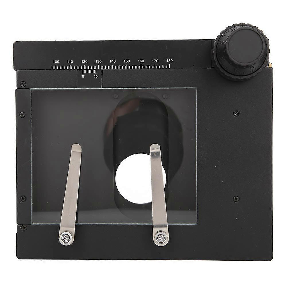 Aluminum Alloy Microscope XY Moving Stage Digital Microscope Removable Measuring Working Stand