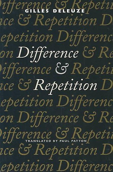 Difference and Repetition