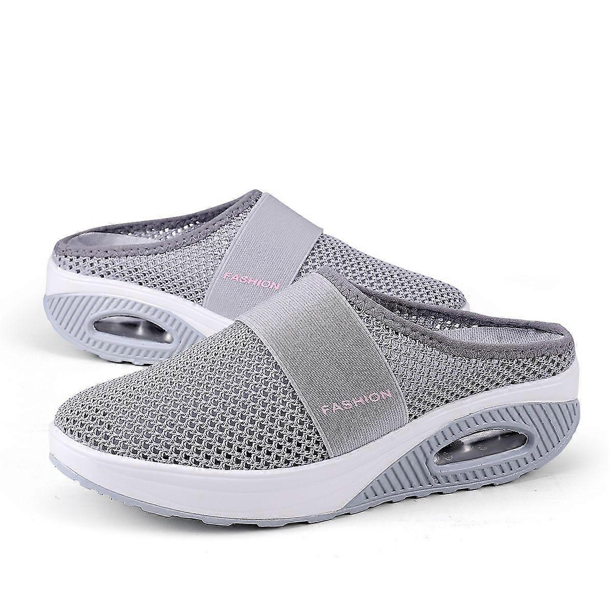 Luftpute gåsko pustende mesh gåsko