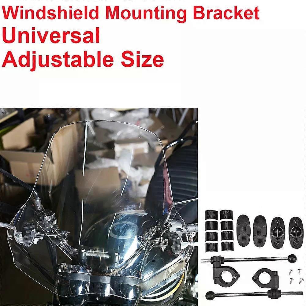 Motorcycle Windscreen Windshield Mounting Bracket Bolt Kits compatible for     KTM  Suzuki Universal Fit MAXP