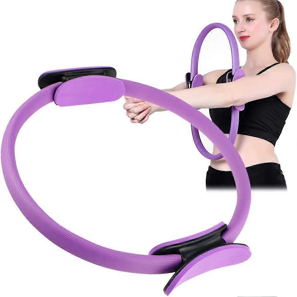 Pilates Ring for Perfect Posture, Core Strength - Enhance Your Fitness Routine with Lightweight & Portable Exercise Circle for Fat Burning and Body