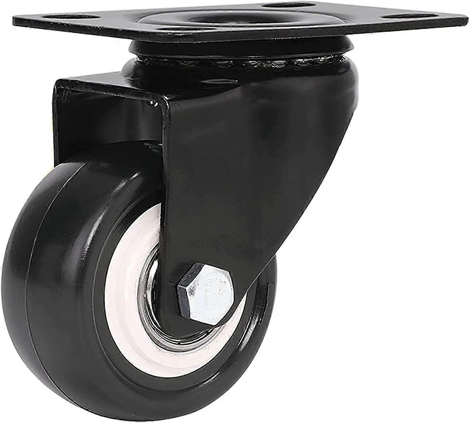 Rodízio para serviço pesado, rolo giratório de 2 polegadas para carrinhos de compras armários de caixa de café