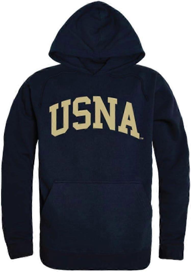 USNA الأكاديمية البحرية الأمريكية كلية Midshipmen هوديي قميص من النوع الثقيل البحرية