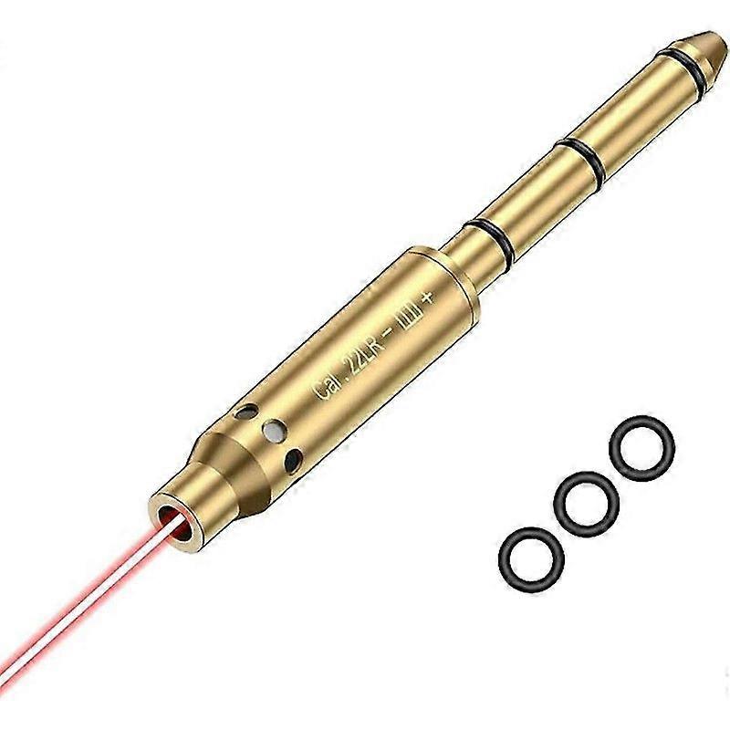 177 Taktyczny celownik laserowy 22 LR 223 17 38 spl Cal Red Laser Boresighter Lufa końcowa do rewolwerów Pistolety Karabin Wiatrówki
