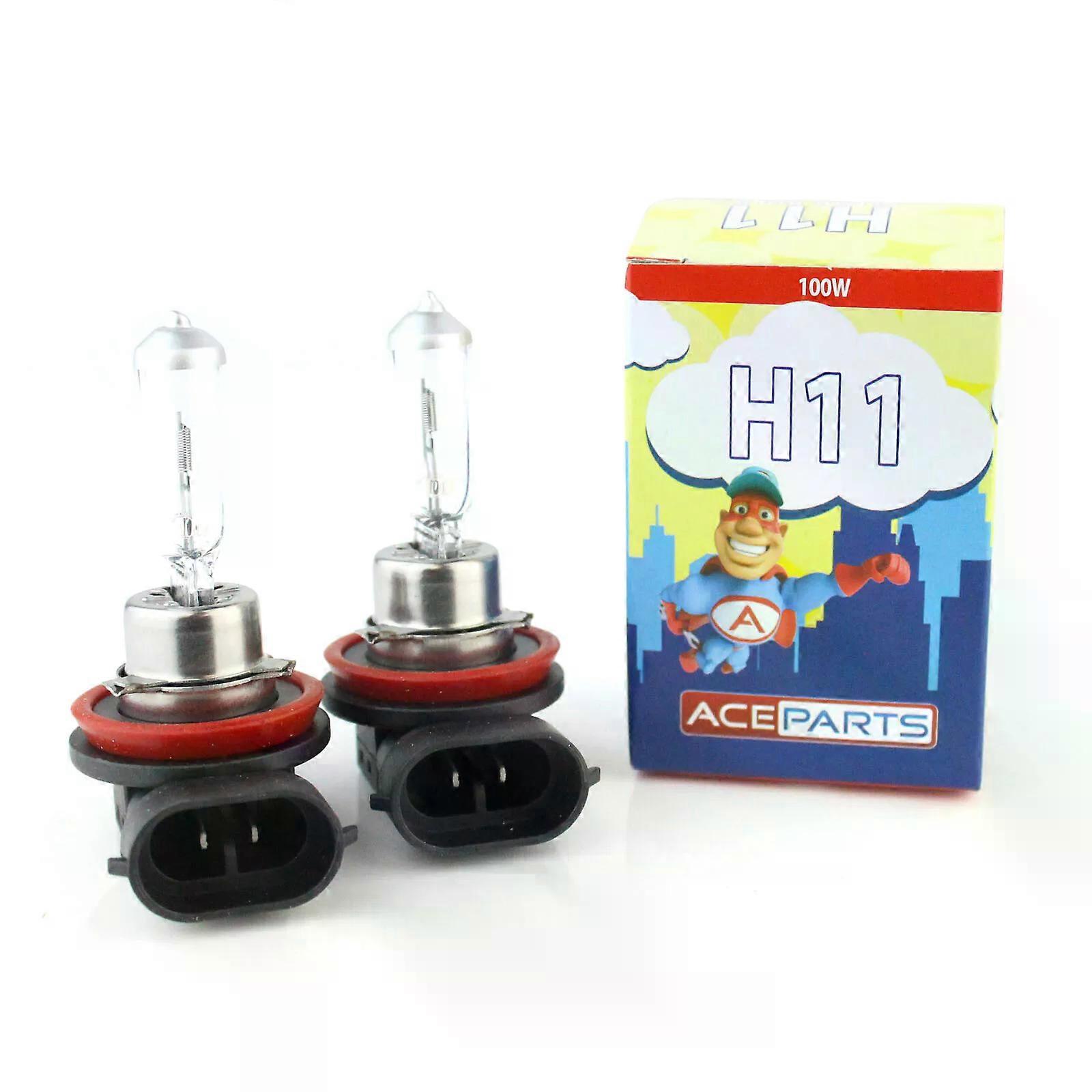 Fits Mini One R52 100w Clear Halogen Xenon HID Front Fog Light Bulbs Pair