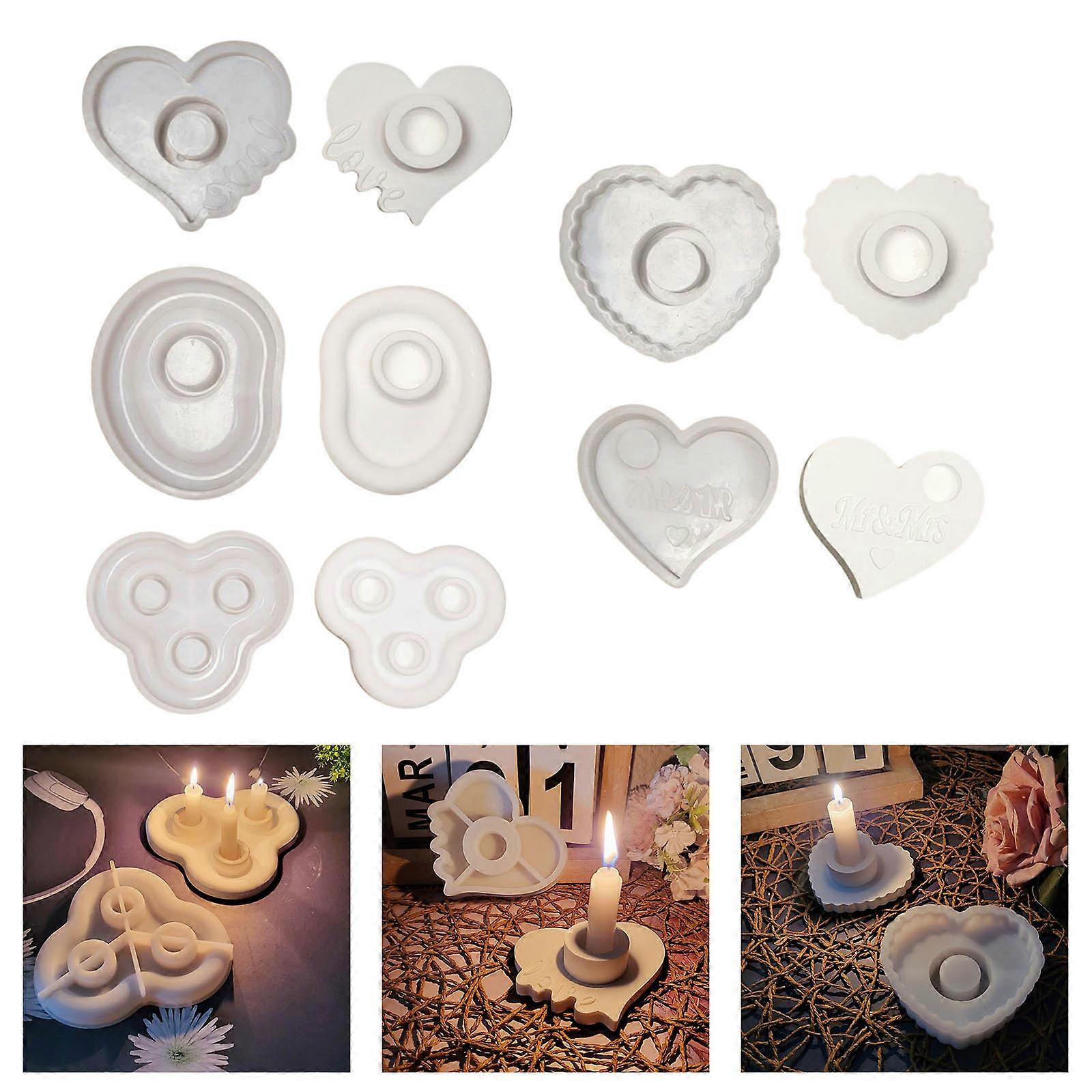 Creative Multiple Designs Sturdy Silicone Mould Portable Accessory for Craft Enthusiasts Home Decoration Projects