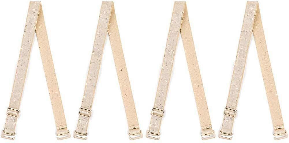 Women's Adjustable Shoulder Bra Straps Elastic Shoulder Girdle Replacement(Light color)