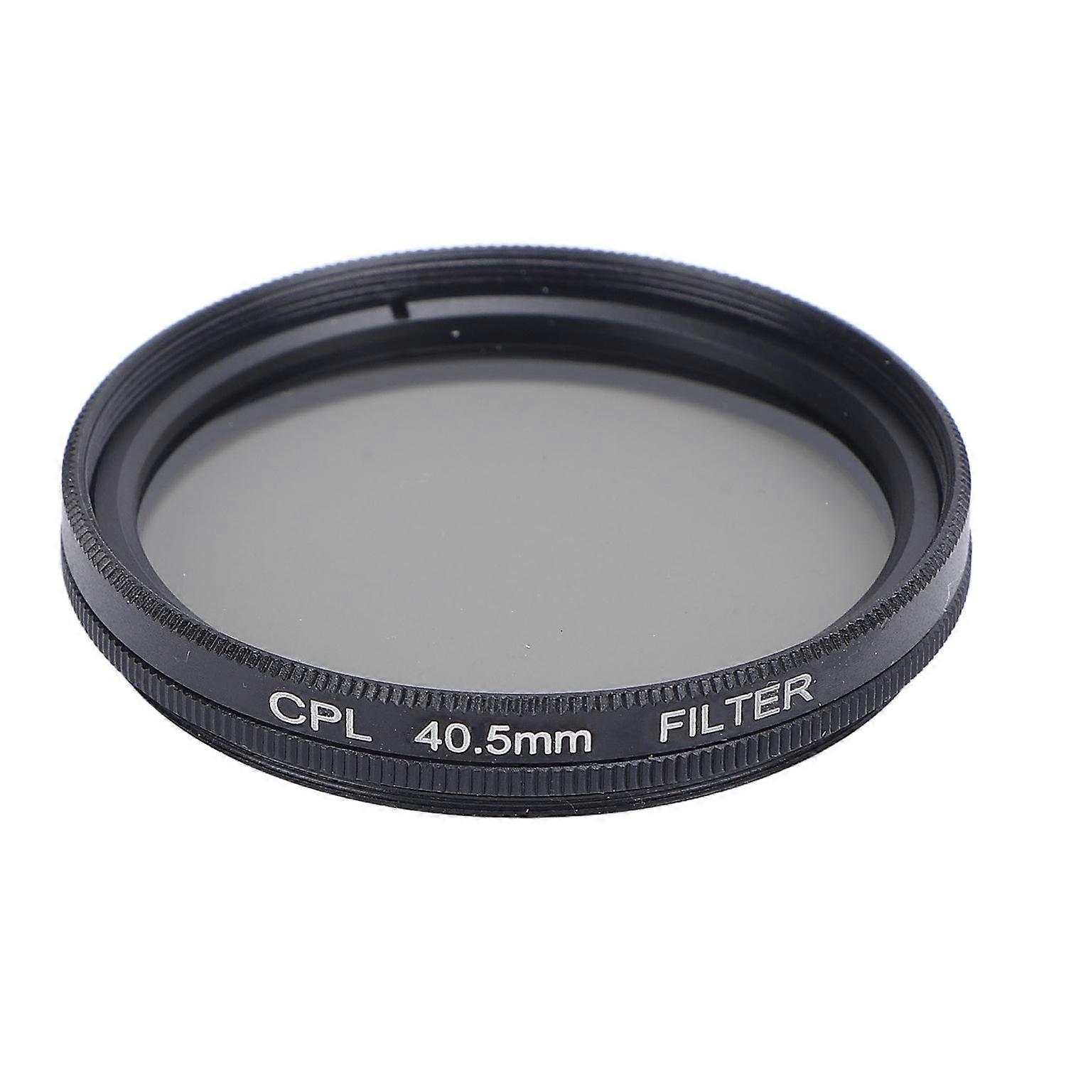 Zirkularpolarisierender Linsenfilter CPL-Polarisator, neutraler Schutz für die Kamerapolarisation, 40,5 mm/1.