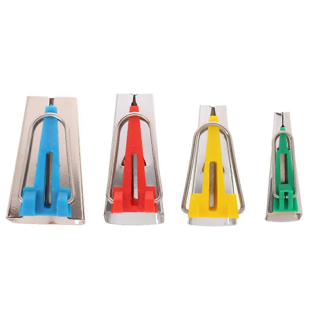 4pcs Fabric Bias Binding Bias Binder Tool For Sewing