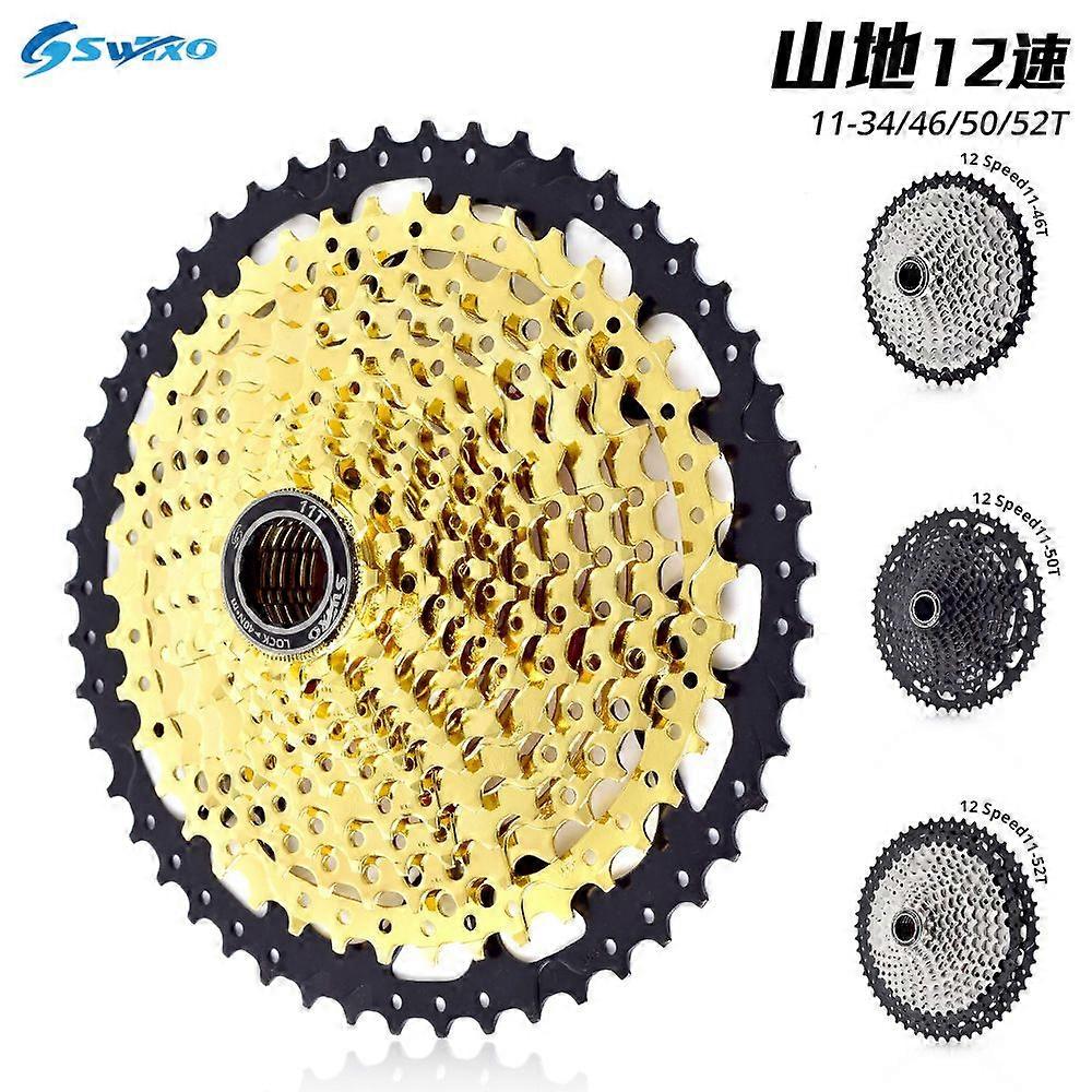 MTB 12-Speed Cassette Flywheel 11-50T/52T Ultra-Light Climbing Large Gear Flywheel Bicycle Shift Flywheel