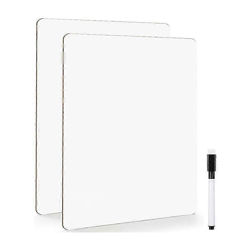 Petit tableau effaçable à sec, mini tableau blanc double face portable pour les élèves Enseignants Fournitures scolaires K