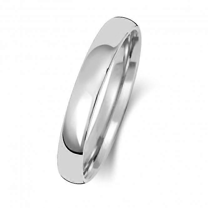 Wedding Band 18K Slight Court 3mm-1.4 Wedding Ring WQ113WM/I