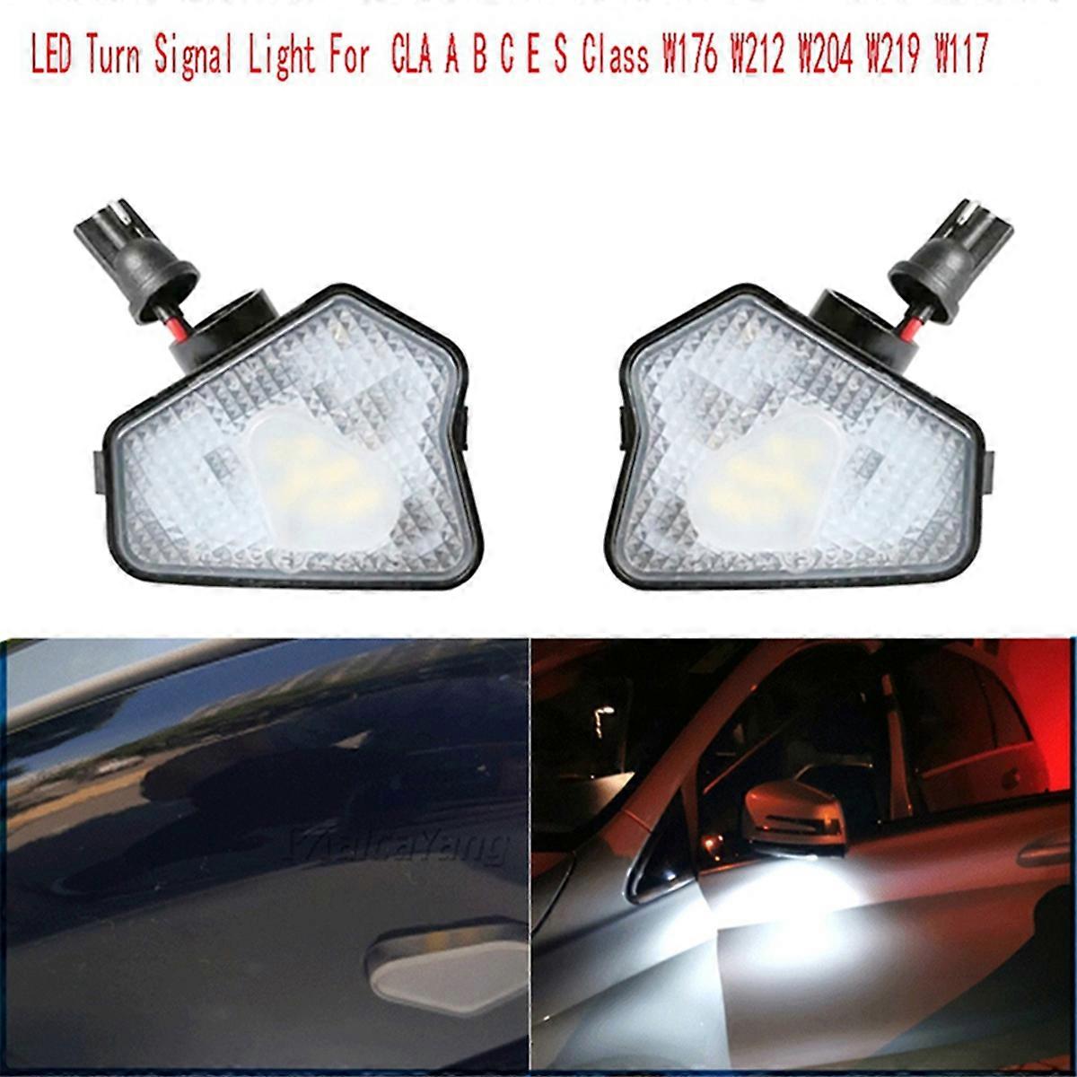 Puddle Light Rear Mirror Welcome Light LED Turn Signal Light for 