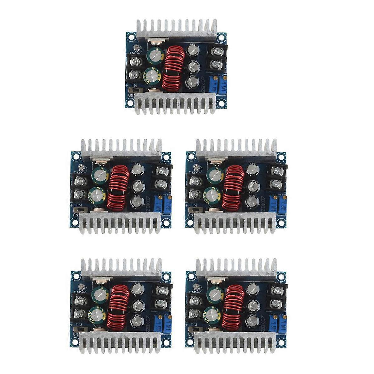 5X 300W 20A DC Buck Module Constant Current Adjustable Step-Down Converter Voltage