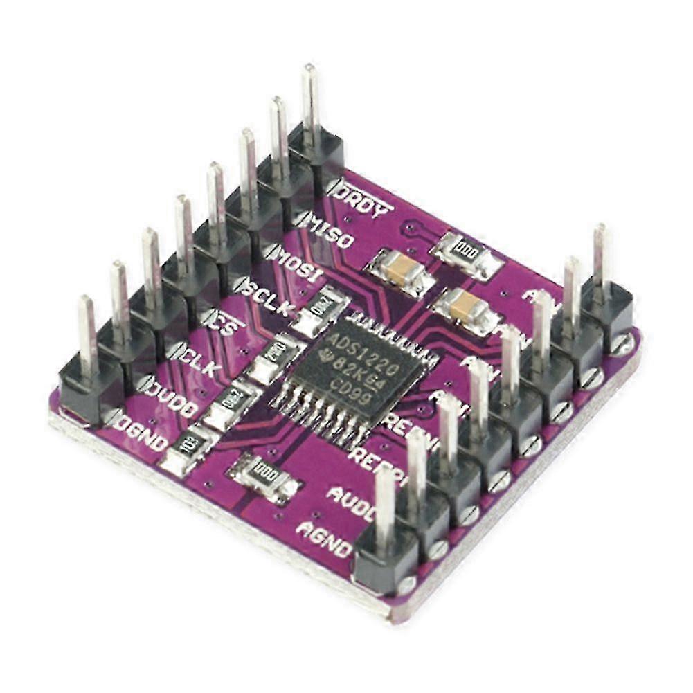 CJMCU-1220 ADS1220 ADC 24 Bit A/D Converter Module I2C Low Power 24 Bit Analog-to-Digital Converter 