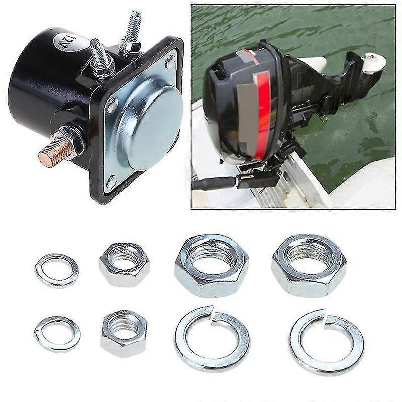 Relé Del Interruptor Del Solenoide Del Arrancador Para Johnson Evinrude 25 25HP 1973-2005 - Foto 2