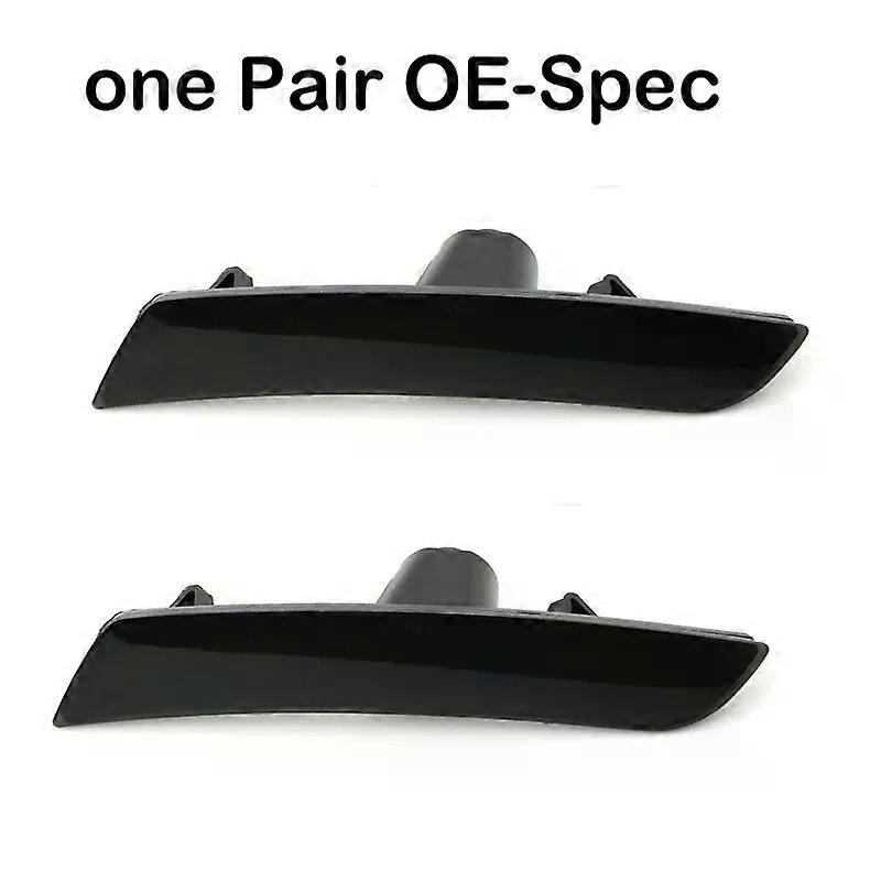 Applies toiJDM For Chevrolet Camaro Cadillac CTS ATS Smoked Lens Front / Rear Bumper Side Marker Light Housing Shells, No Bulb No Socket
