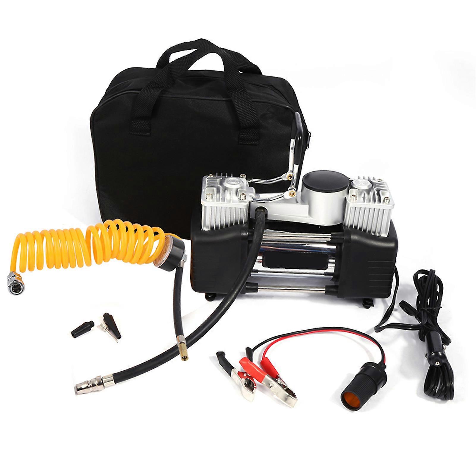 2.5 Bar Mini Portable Air Compressor Car Tire Inflator Portable Kit 12V Pressure Pump