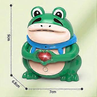 Recordable Cartoon Electric Frogs Doll With Light Portable Lightweight Toy Birthday Chirstmas Gift
