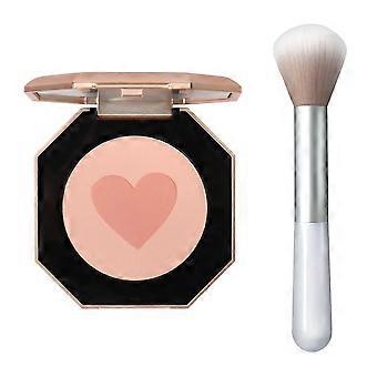 Pas facile à voler poudre mat bicolore maquillage nude blush