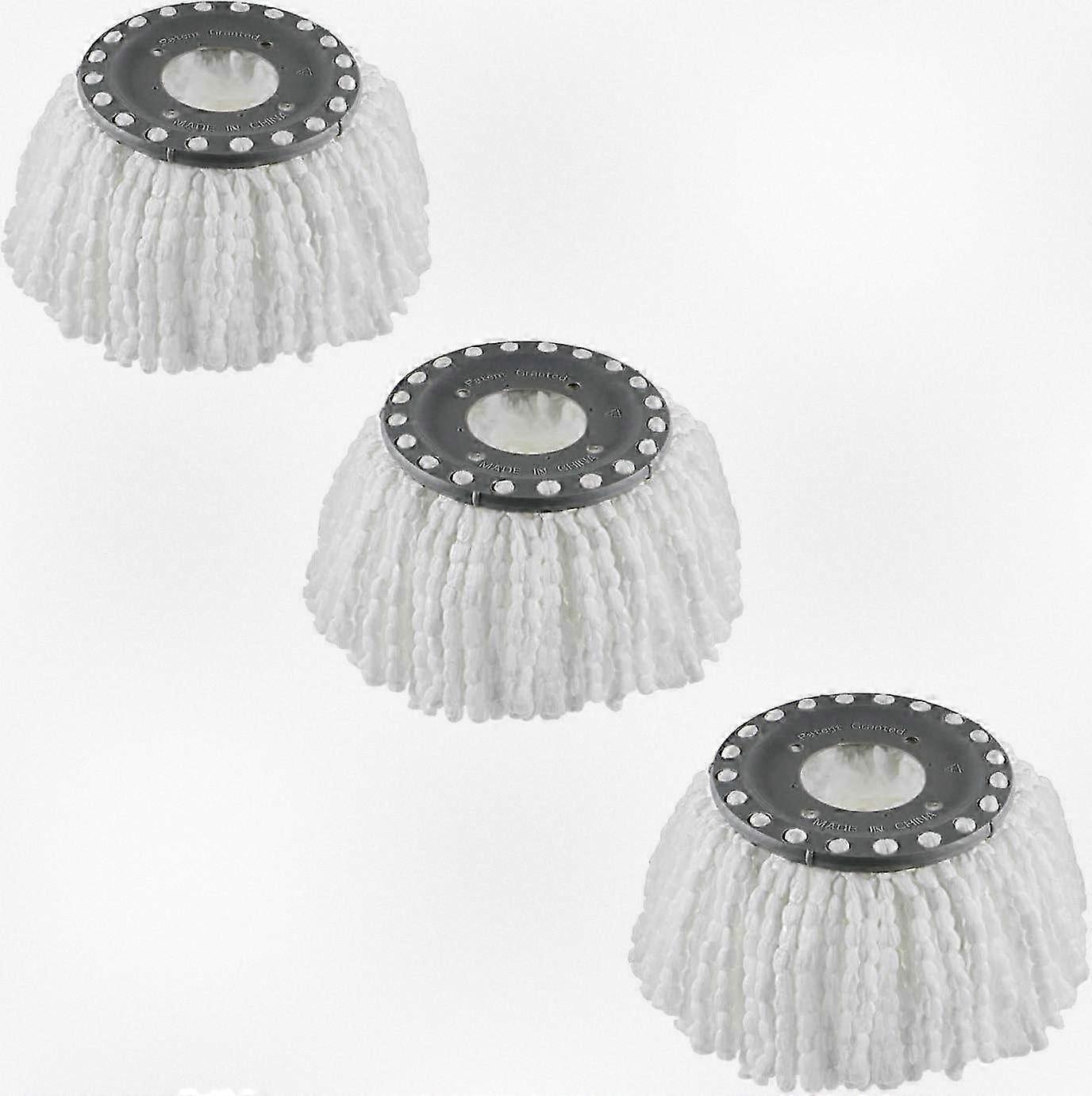3 High-Quality Replacement Mop Pads for 360 Degree Rotating Spin Mop