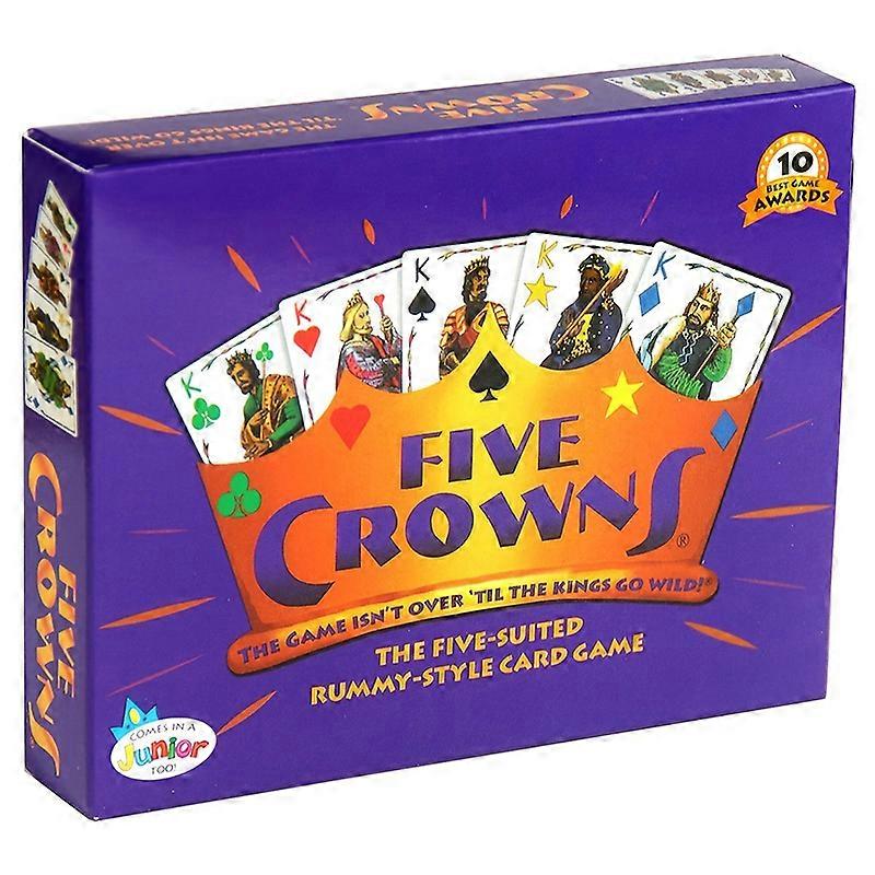 Christmas New Year's Gifts Board Game The Game Isn'T Over Until The Kings Go Wild 5 Suited Rummy-Style Card Game