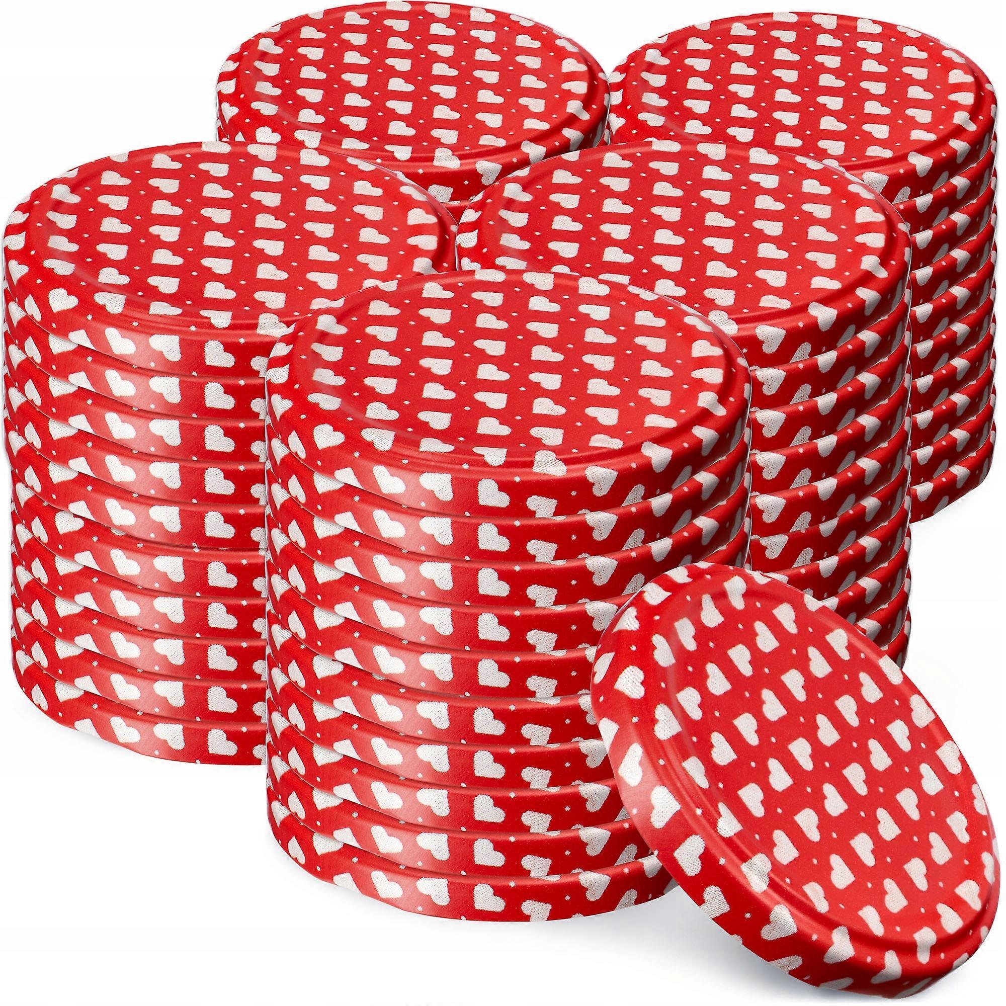 KADAX 50x Tapas de tarro fi 66 Tapas de tarros Tapas conservas