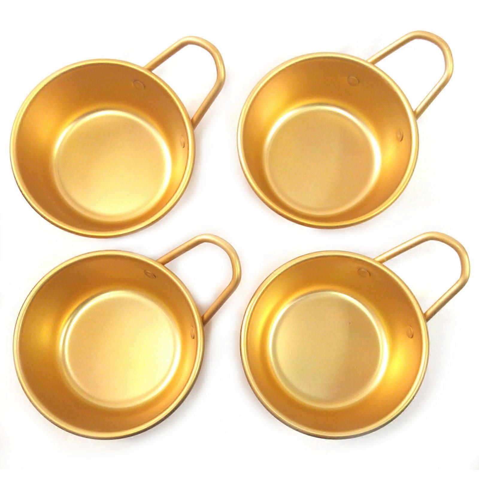 4 Aluminum Cups for Korean Camping Rice