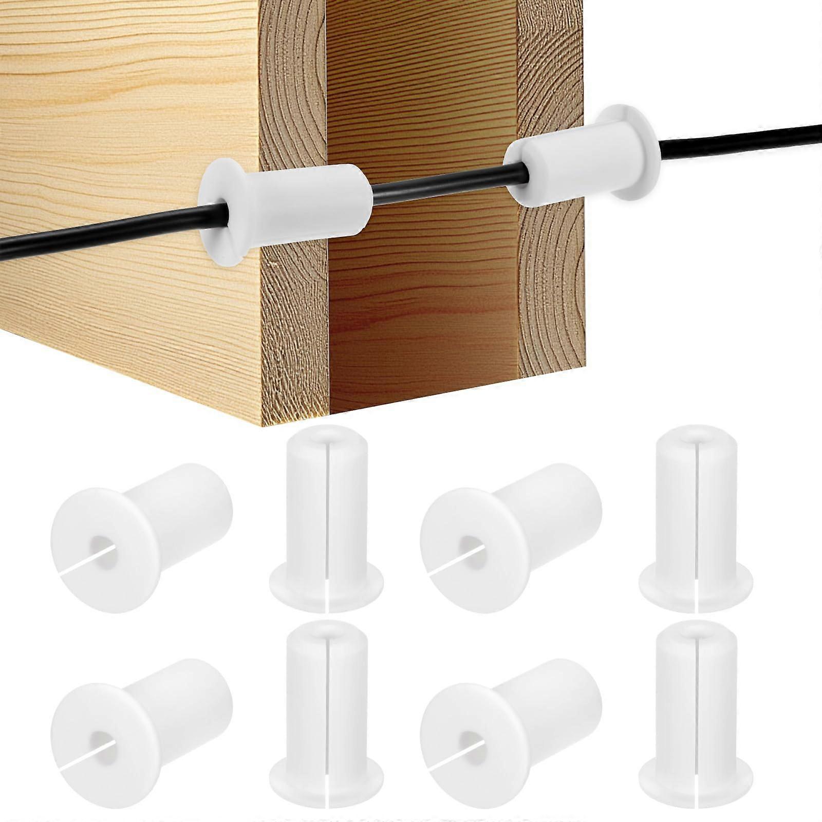 8-Pack Cable Routing Kit, for 3/4 Inch Wall Hole Silicone Feed Through Wall Grommet
