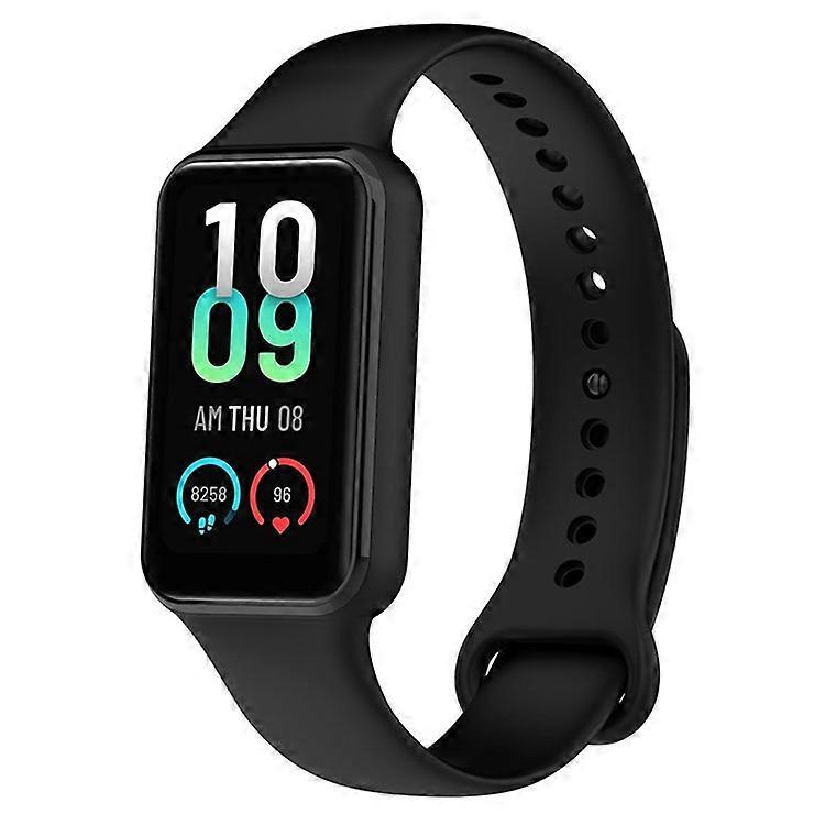 Compatible For Huami Amazfit Band 7 Strap TPE Watch Band with Protective Case