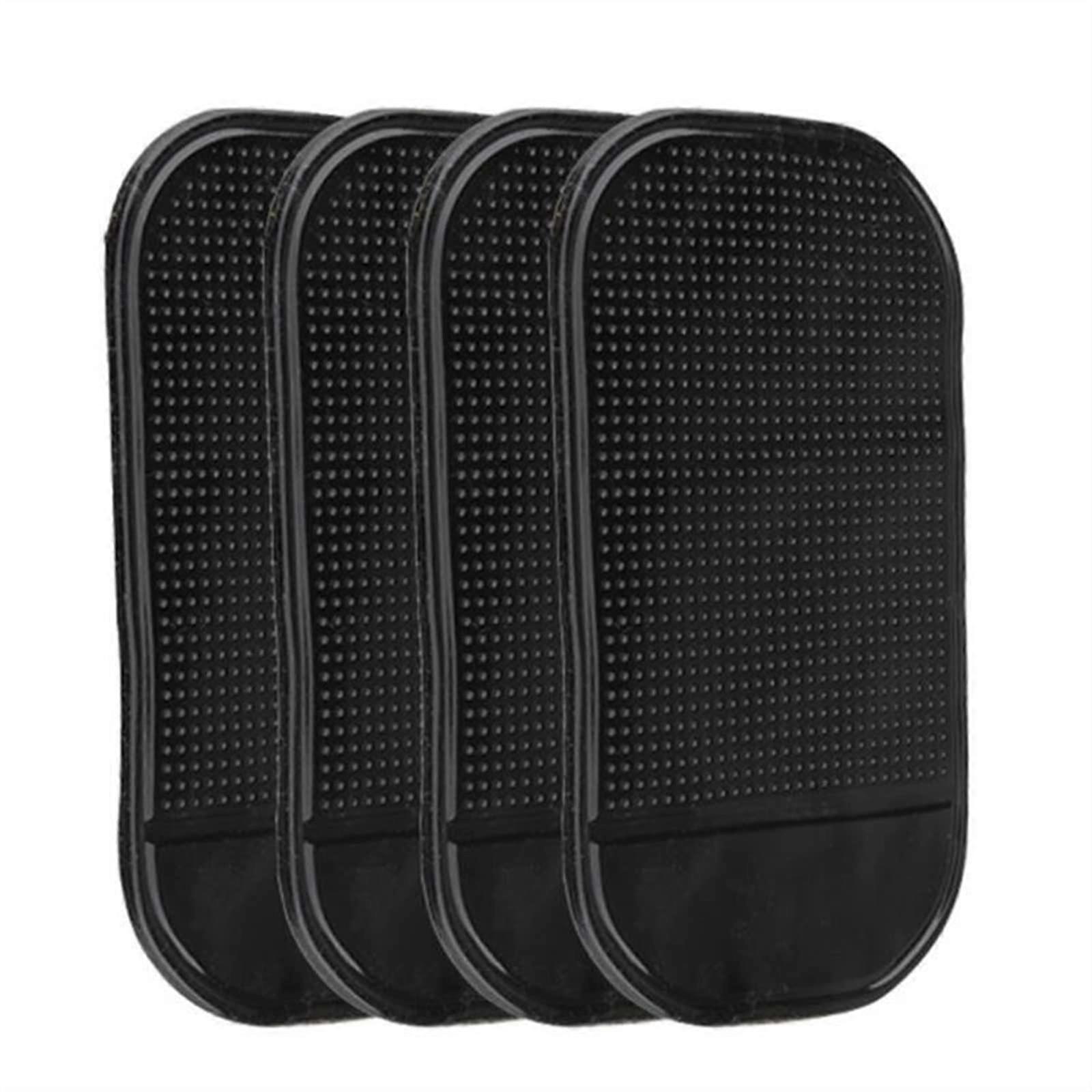 Anti Slip Phone Holder for Car 4pcs Silicone Non Slip Sticky Mat GPS Pad Universal Mobile Phone Dash Mount