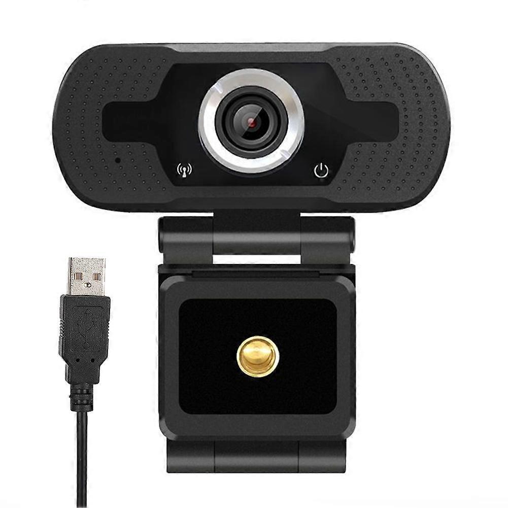 Weabcam Computer Camera HD 1080P Built-in Microphone Notebook Accessory for Live Webcast