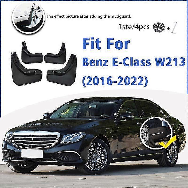 Mudguard For Benz E-class W213 Sport 2016-2022 Front Rear Mudflaps Mudguards Car Accessories Auto Styline Splash Guard Fender