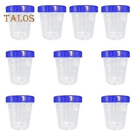 10Pcs 4 Oz Salad Dressing Containers Set for JSCARES Leakproof Stackable Small Containers with Lids Reusable Clear Plastic Dip Cups for Snacks