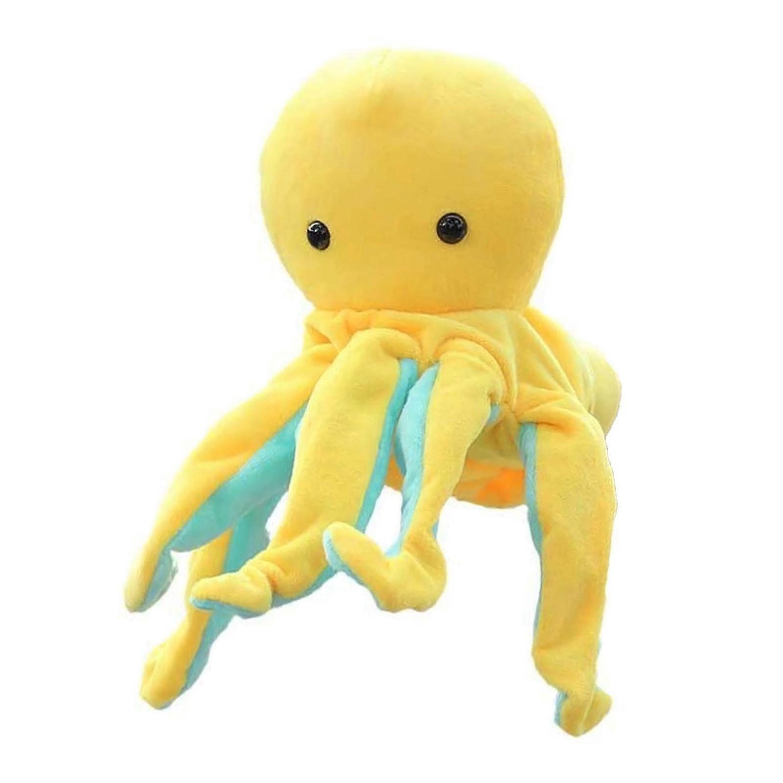 Cute Plush Fish Finger Puppet Soft Toy Puppet for Preschool Props Family Game