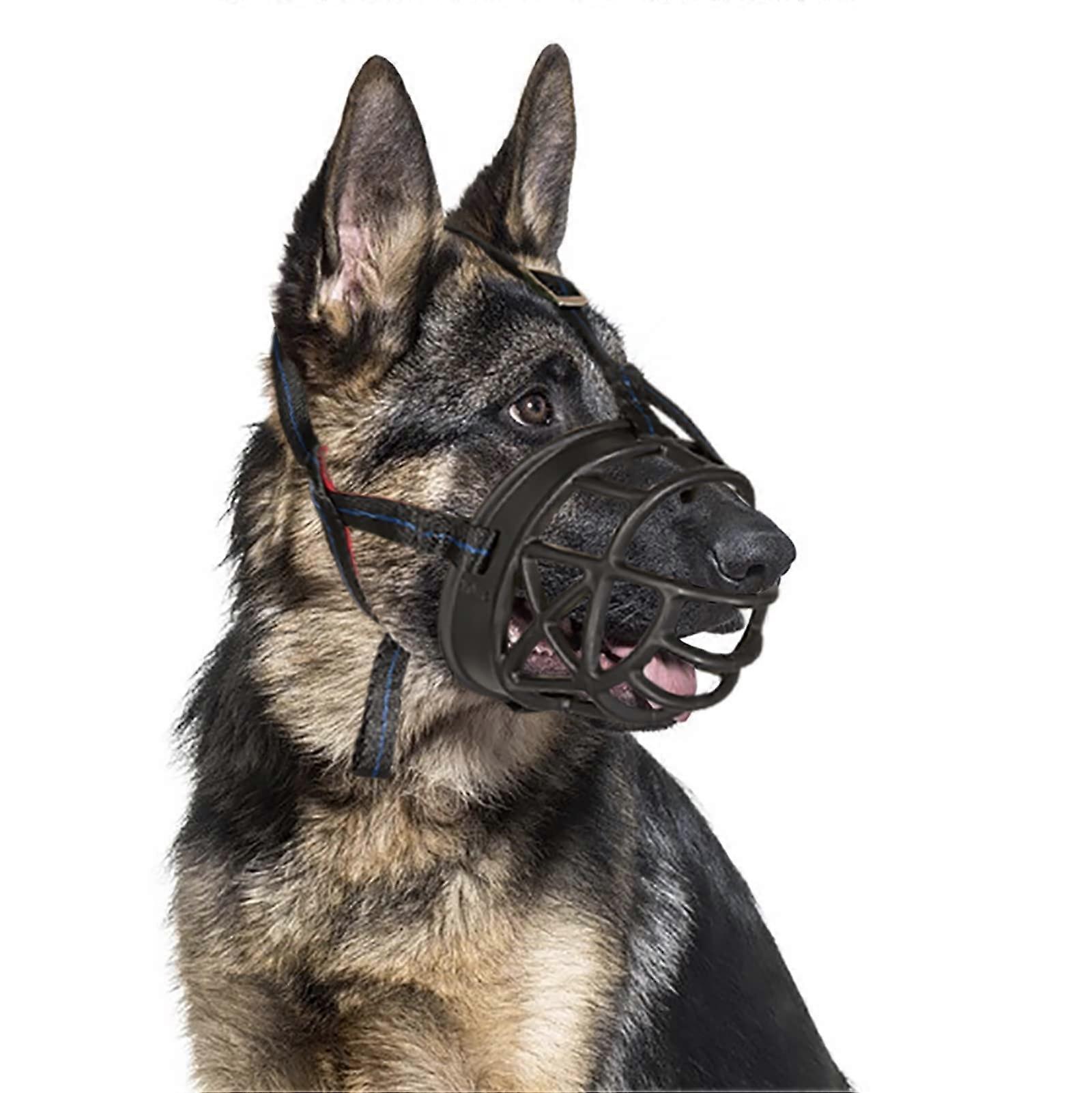 Dog Muzzle Breathable Basket Muzzles for Large and XLarge Dogs, Stop Biting, Barking