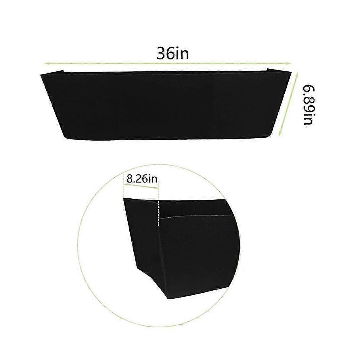 4Pcs 30Inch Felt Replacement Coconut Liner for ,Fabric Liners for Hanging Baskets,Rectangle Plantin