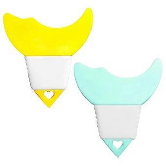 2pcs Auxiliary Eyebrow Mascara Shield Tool Reusable Stencils Eye Makeup Aid