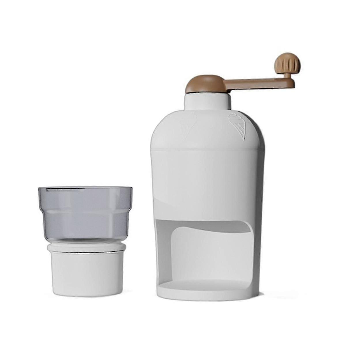 Ice Crusher Manual Rotary Ice Crusher Small Manual Shaving Ice Machine for Household Ice Crushers Tool Cafe Bar Kitchen