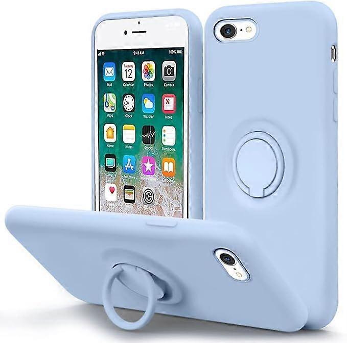 Compatible with iPhone SE 2022 Case 4.7inch,iPhone SE3 Case,iPhone SE 2020 Case/iPhone 8 Case with Ring Kickstand | Microfiber Lining | Shockproof Sta