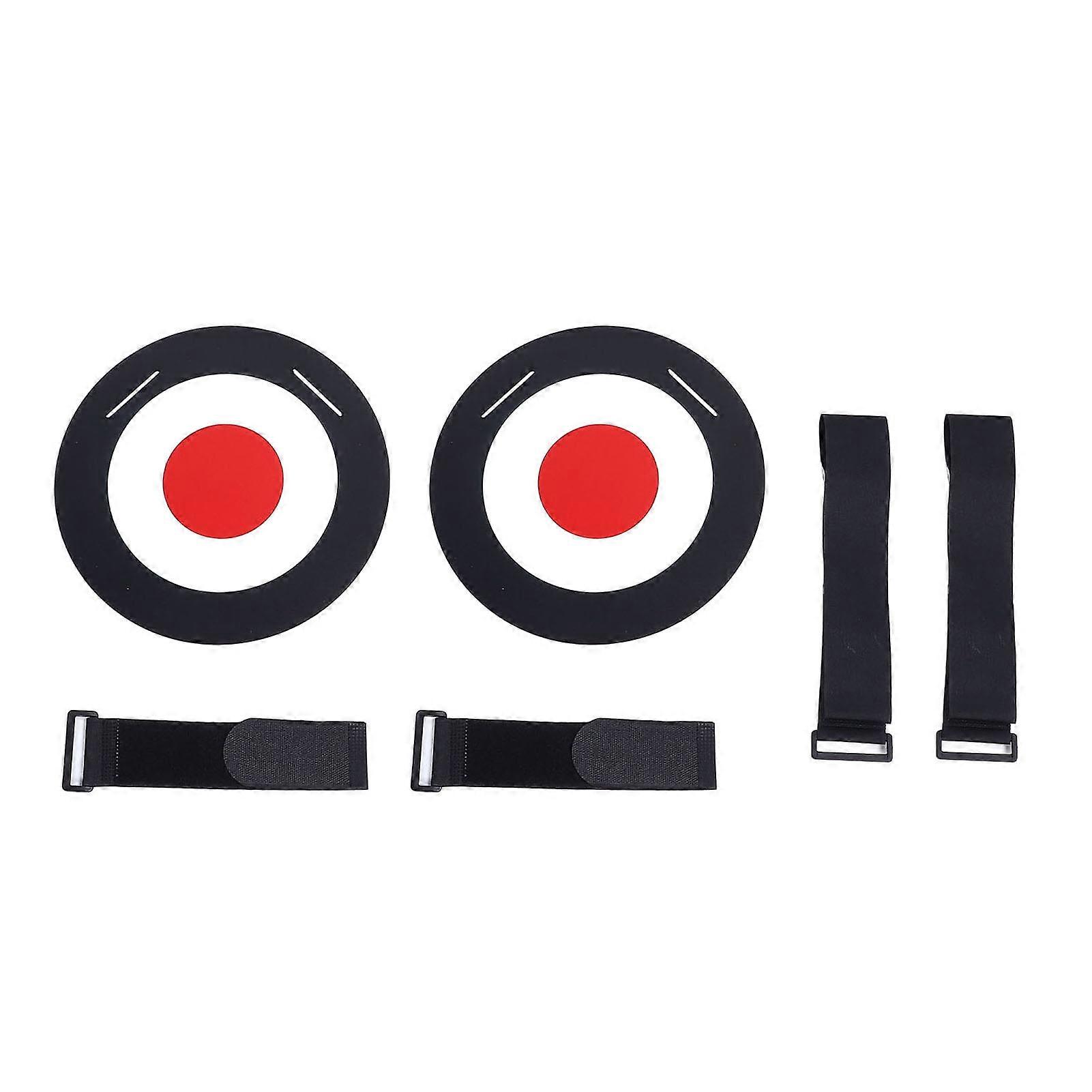 2pcs Soccer Goal Training Target High Strength Impact Resistant Soccer Goal Shooting Target for Accuracy Agility Training