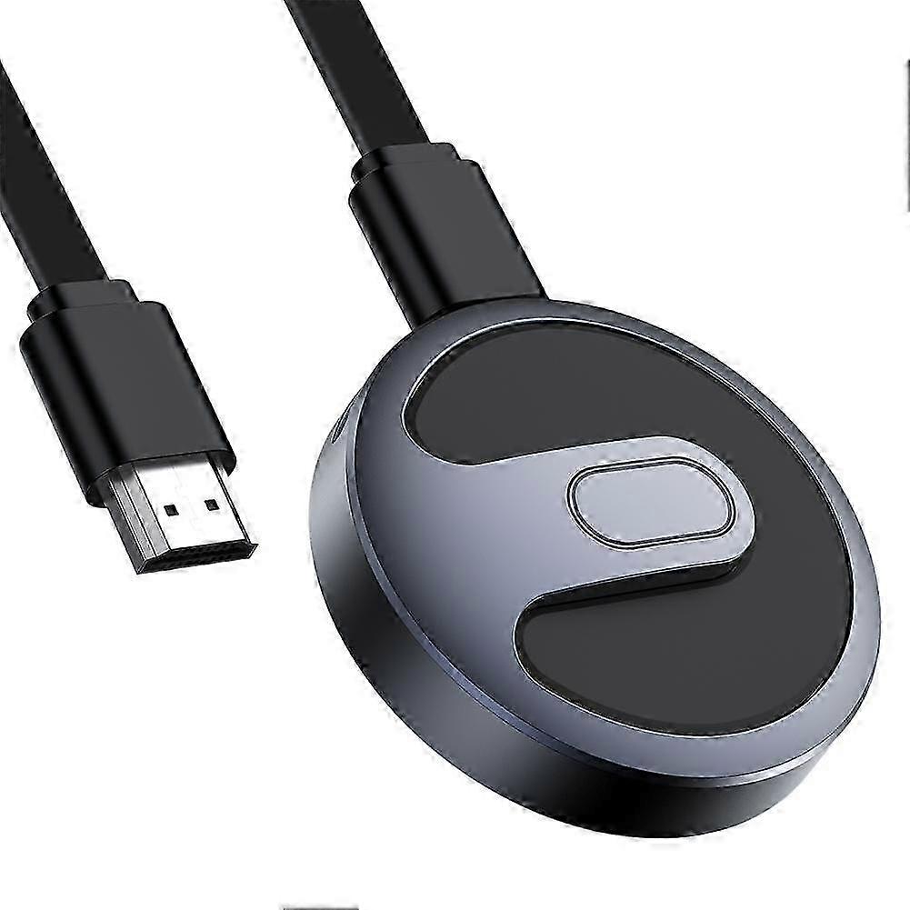 Plug Dongle Adapter Transmission Projector & Play Portable Wireless HD Video