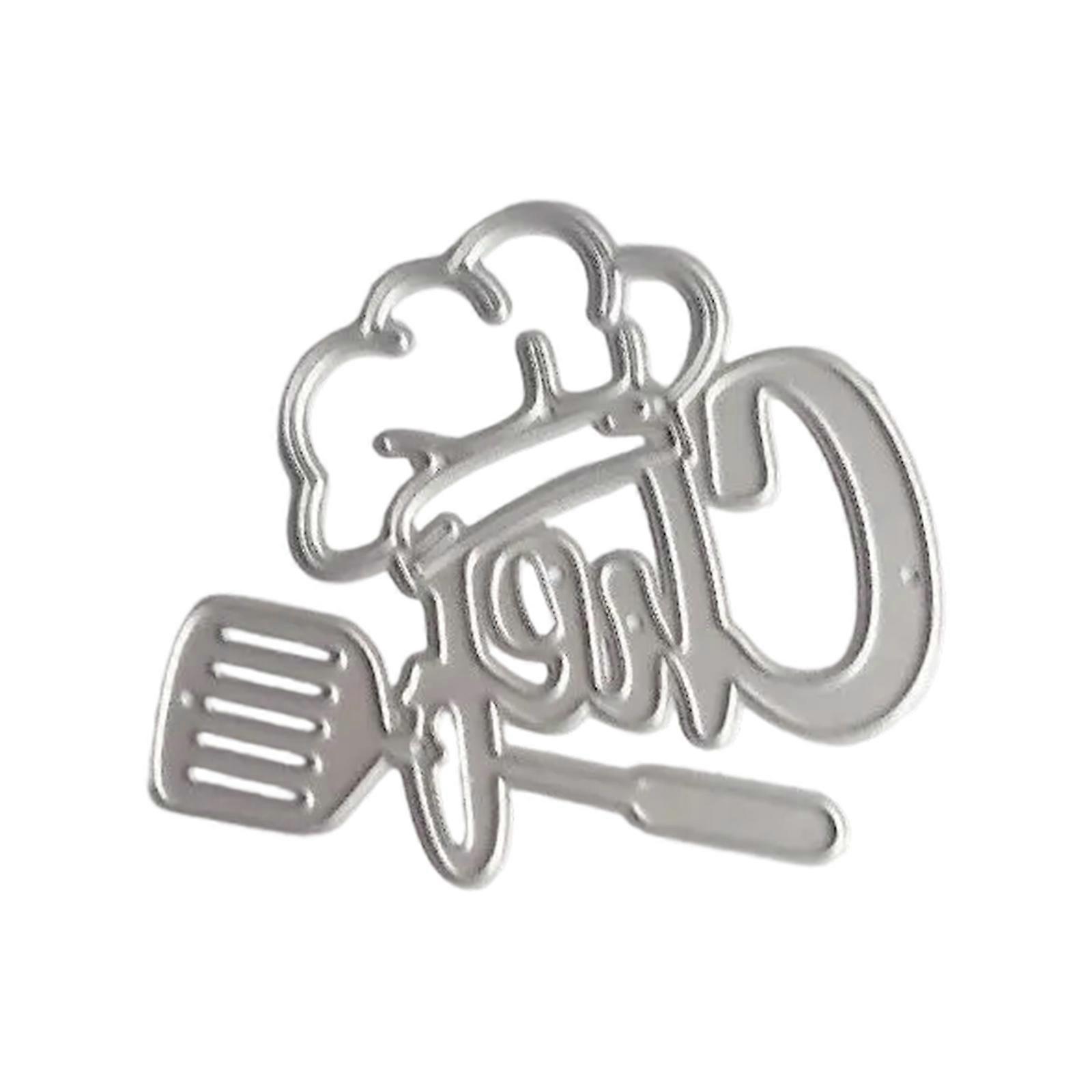 طبخ قبعة قطع يموت الكربون الصلب يموت قطع قوالب معدنية النقش الإستنسل لبطاقة سكرابوكينغ صنع ألبوم الصور