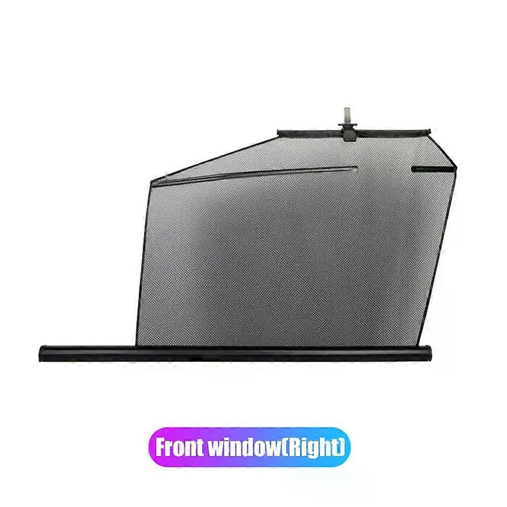 Universal Car Window Shade Retractable Sunshade with Hook Sun Protection Front Rear Window Curtain Cover Shade Suitable for Heat UV Glare