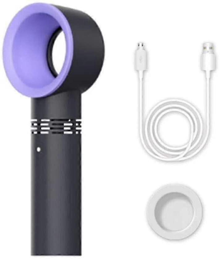 Usb Rechargeable Portable Bladeless Fan Portable-vert Rose