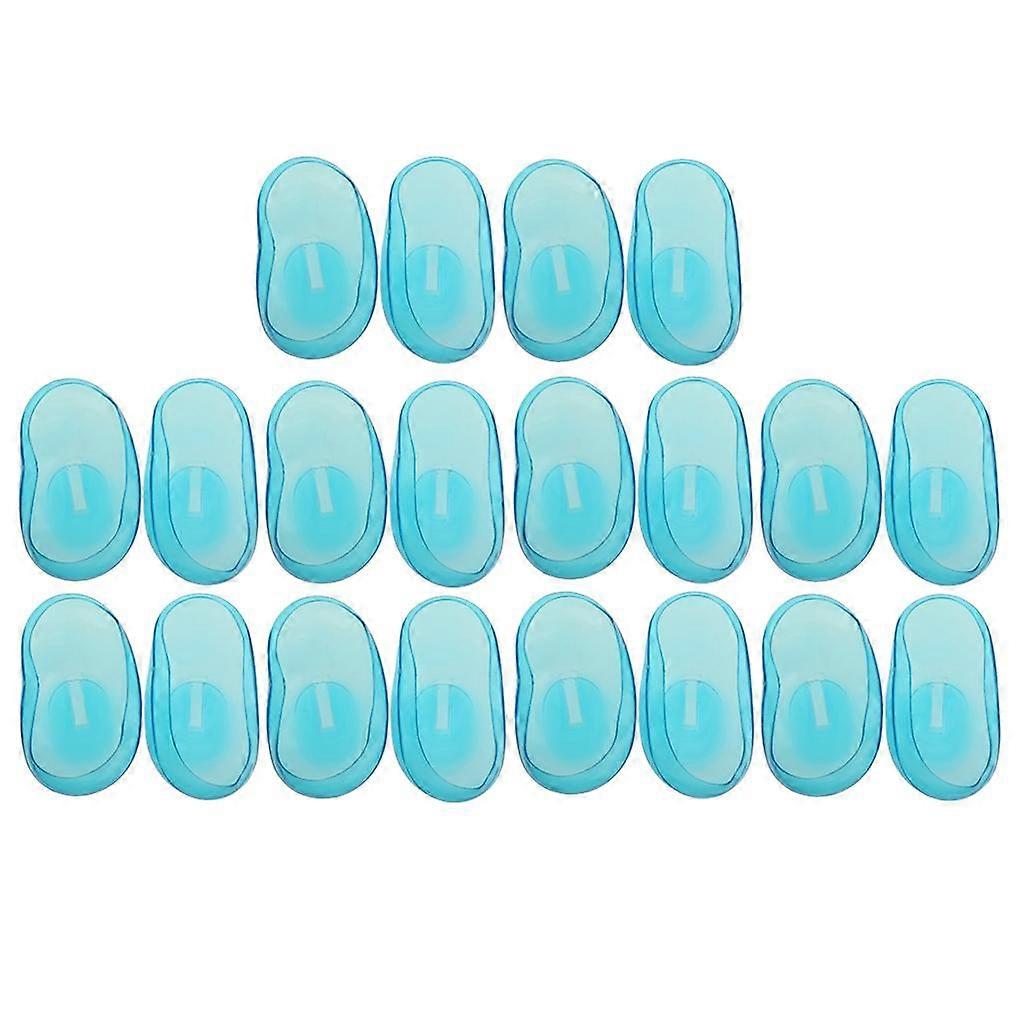 20 Pcs Reusable Ear Color Curling Ears Protector Covers