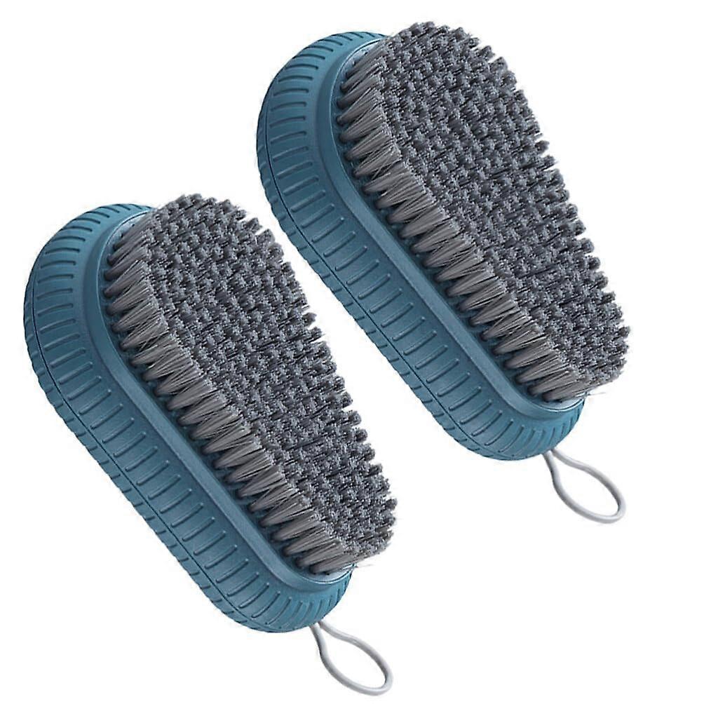 2Pcs Cleaning Brush Sneaker Scrub Brush Multi Purpose Soft Brush
