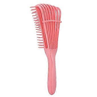 2025 AntiStatic Barber Hair Massage Comb Professional Hairdressing Hair Salon Combs  Octopus Shape(Pink )